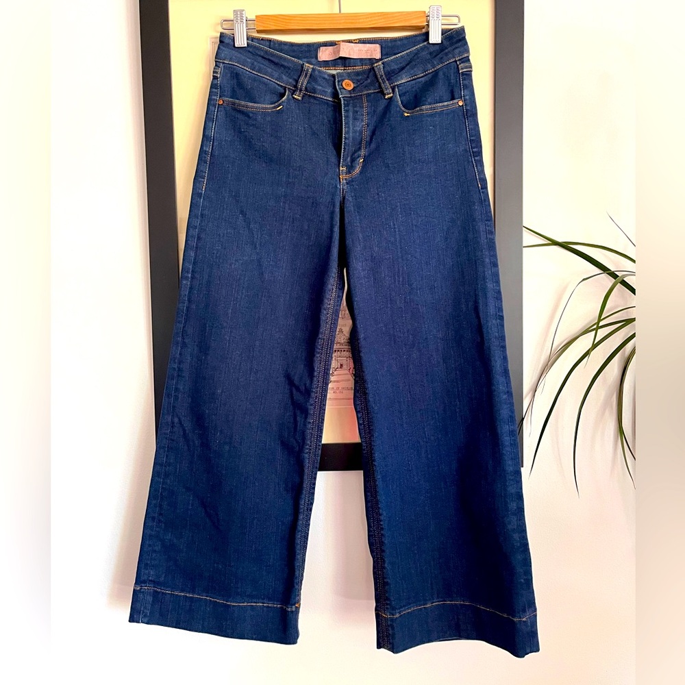 SEXY CROPPED GUESS DENIM PANTS